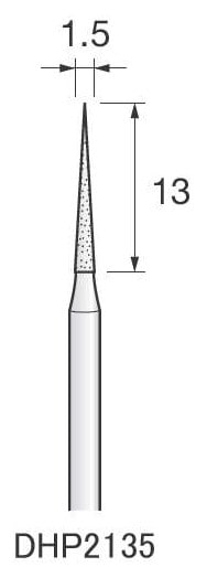 アルゴファイル カットダイヤ DHP2135 電着ダイヤモンドポイント
