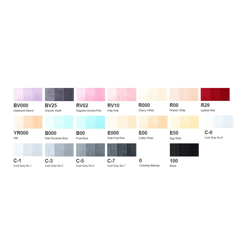 コピックチャオ 20本セット 24本用専用収納ケース付き