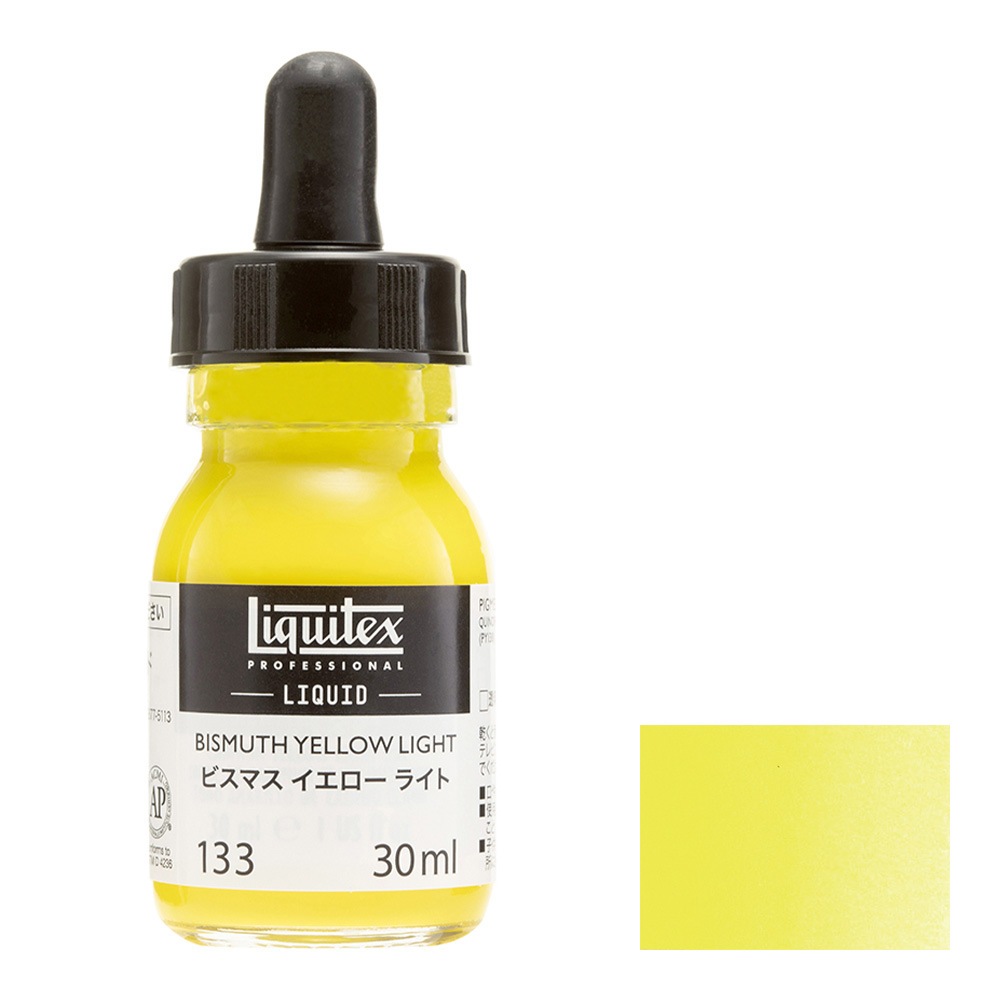 3本セット リキテックス リキッド 30ml 133 ビスマス イエロー ライト (15701133)