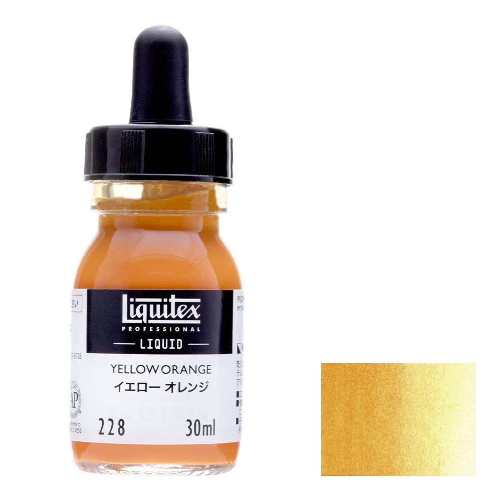 3本セット リキテックス リキッド 30ml 228 イエロー オレンジ (15701228)