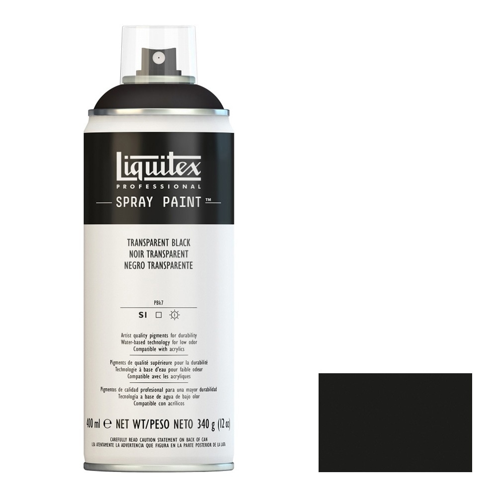 リキテックス スプレー 260 トランスペアレント ブラック 400ml (15601260)