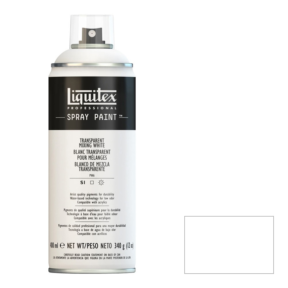 リキテックス スプレー 430 トランスペアレント ミキシング ホワイト 400ml (15601430)