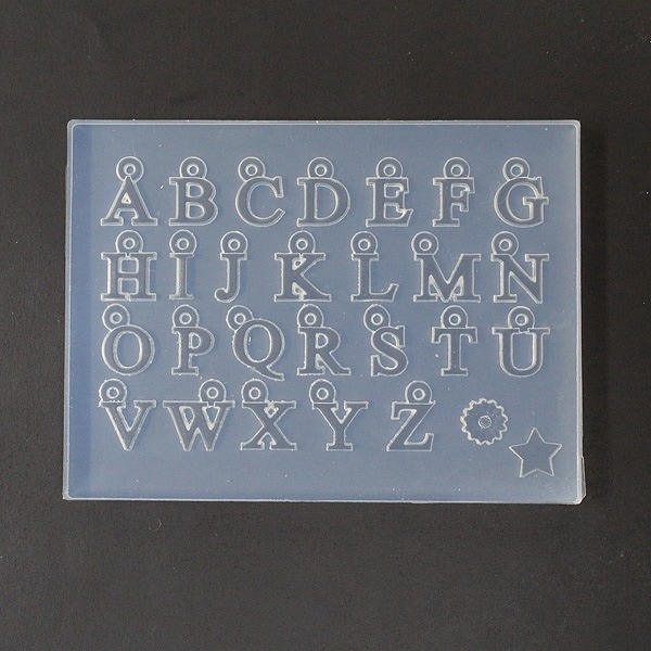 アートクレイ F-1806 オリジナルモールドアルファベットモールド ベーシック 相田化学工業