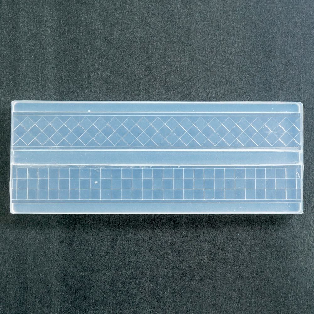 アートクレイ F-2534 オリジナルリングモールド市松文様 相田化学工業