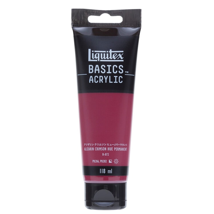 リキテックス ベーシックス 118ml 116(072) アリザリン クリムゾン ヒュー パーマネント (16005116) Liquitex BASICS