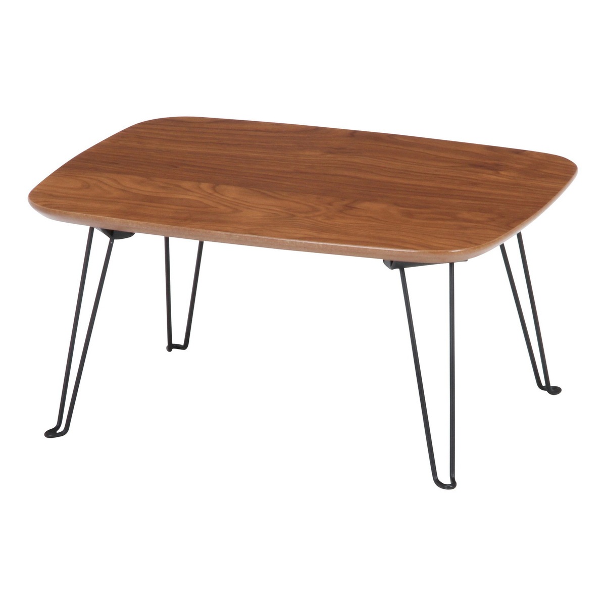 【送料無料】不二貿易 折れ脚ローテーブル トロン HH-4030MBR【メーカー直送・代引不可・配送地域限定】