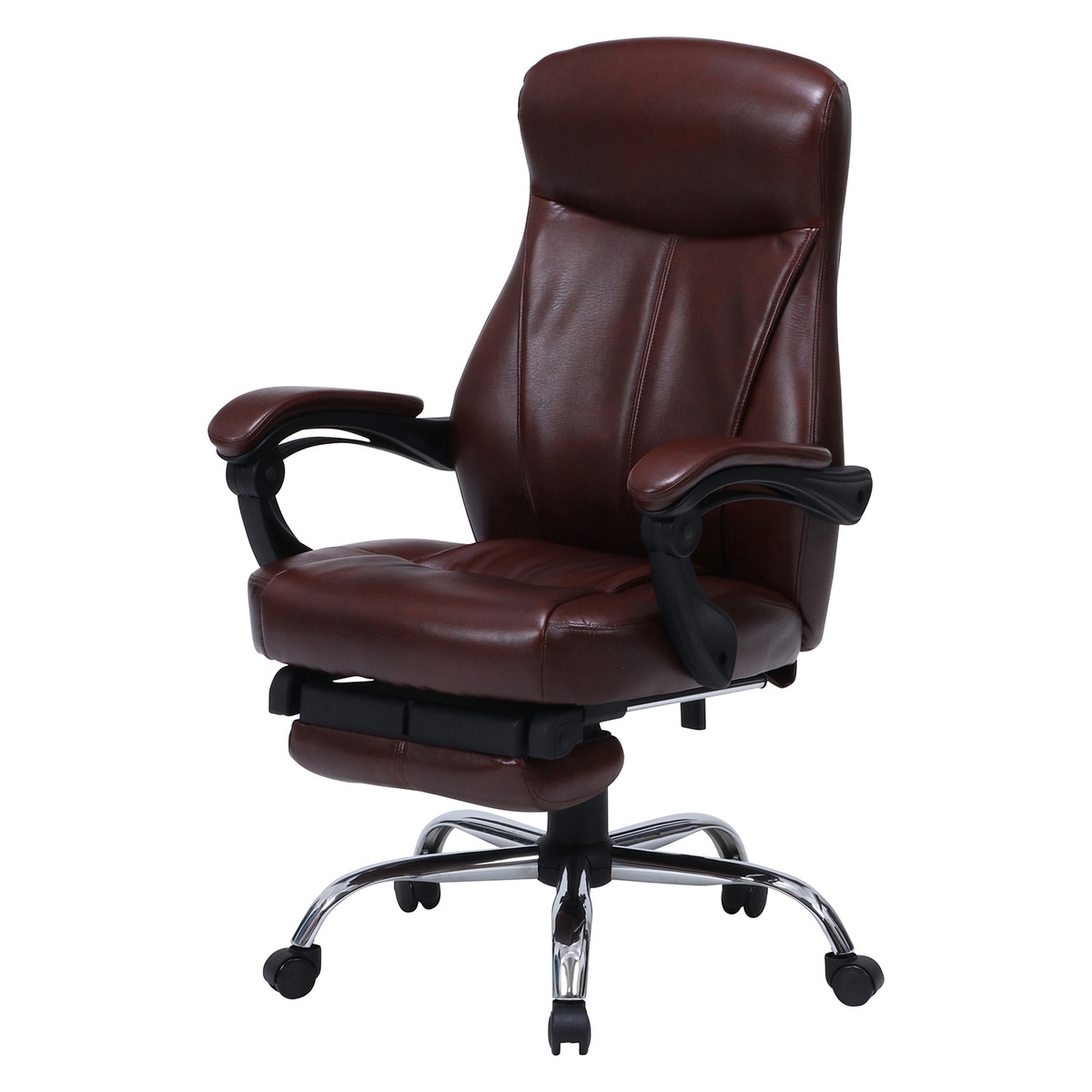 【送料無料】不二貿易 リクライニングチェア ゼクス ブラウン YF-210A BR【メーカー直送・代引不可・配送地域限定】