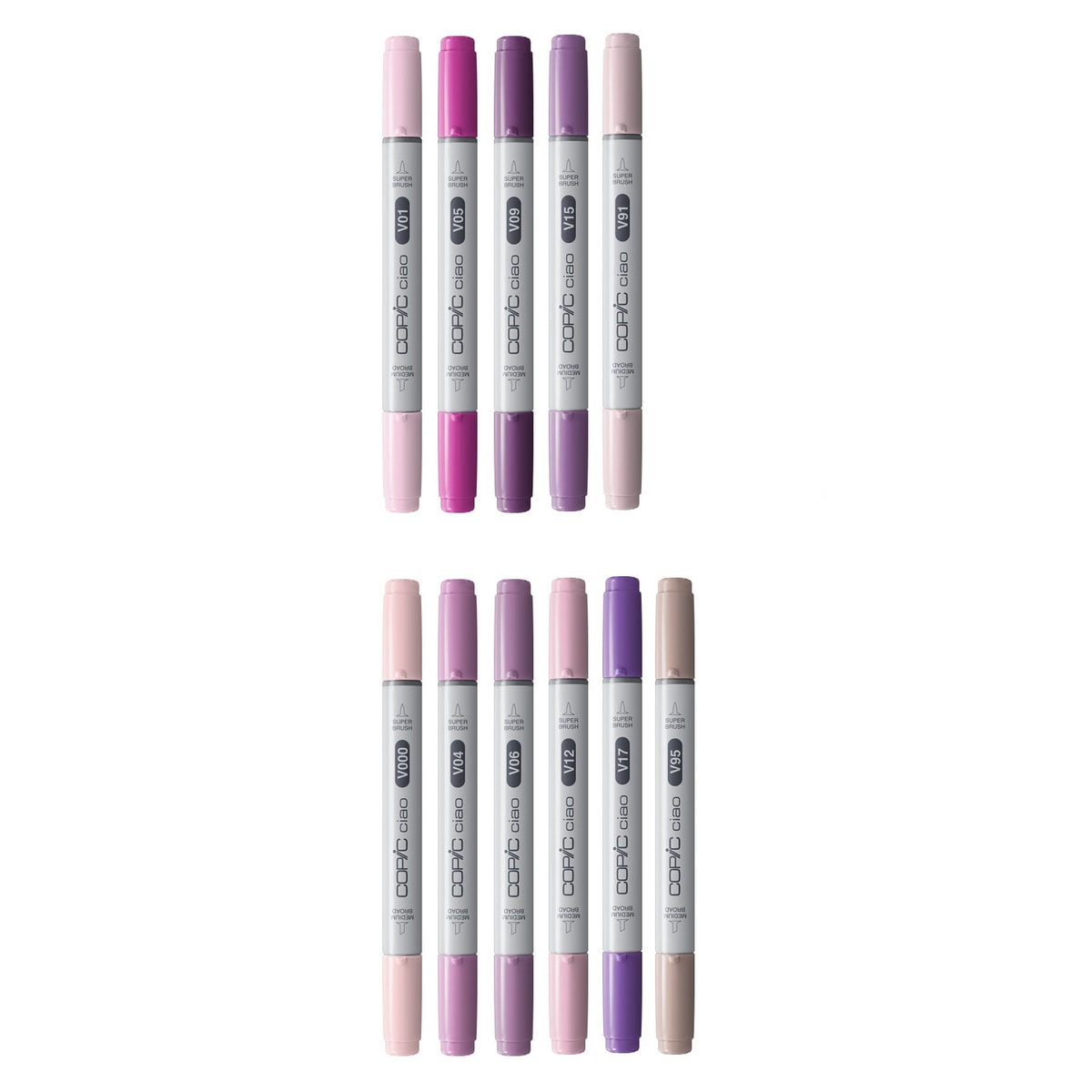 コピックチャオ V ( Violet) 系全11色セット