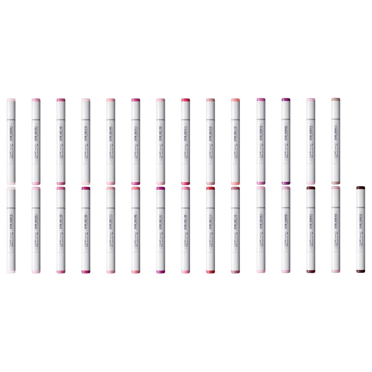 コピックスケッチ RV (Red Violoet) 系全29色セット