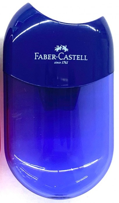 ファーバーカステル 鉛筆削り 丸型 ブルー 75221 (27191322)