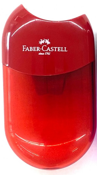 ファーバーカステル 鉛筆削り 丸型 レッド 75220 (27191321)