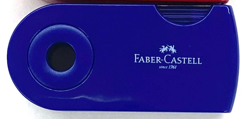ファーバーカステル 鉛筆削り 角型 ブルー 75219 (27191302)
