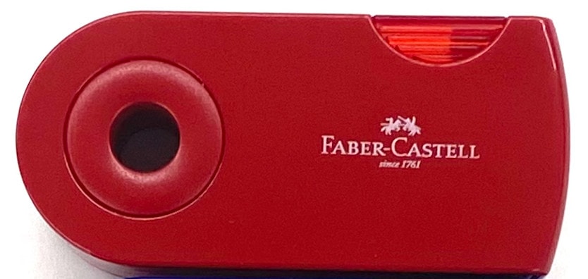 ファーバーカステル 鉛筆削り 角型 レッド 75218 (27191301)
