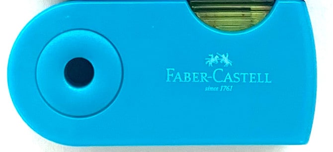 ファーバーカステル 鉛筆削り 角型ミニ ターコイズ 78505 (27191313)