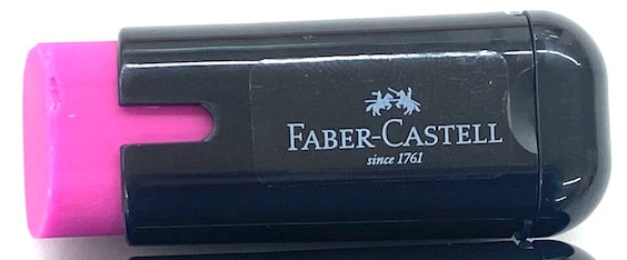 ファーバーカステル 鉛筆削り付き消しゴム マゼンタ 79837 (27191351)
