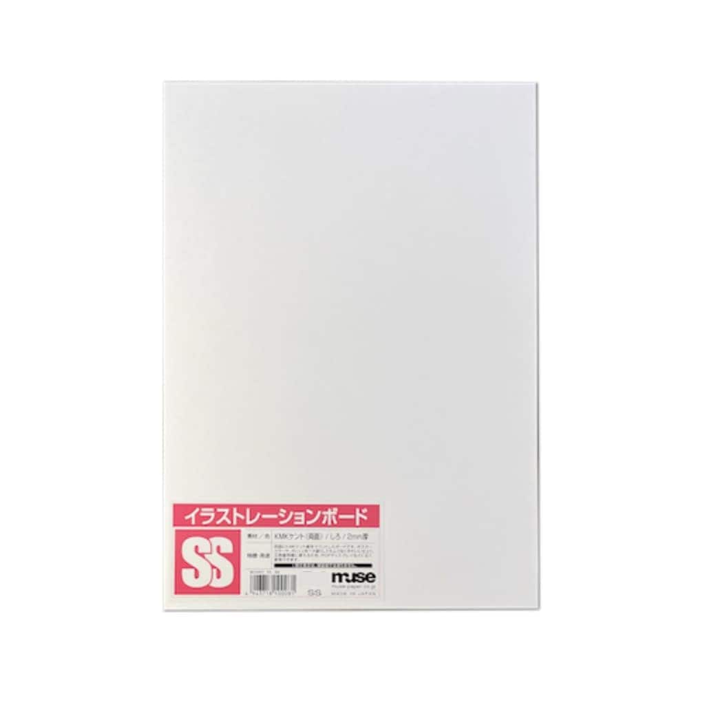 10枚セット KMKケントボード SS (2mm) B2規格 ミューズ イラストレーションボード