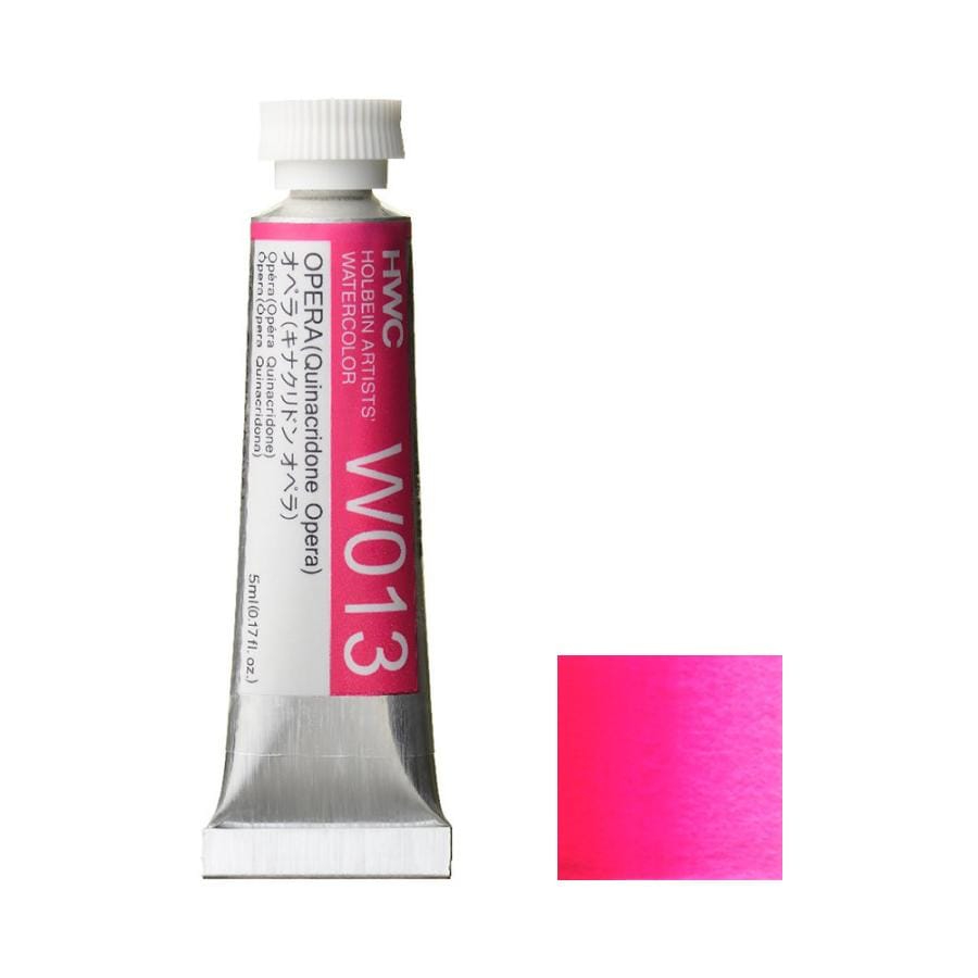 [6本セット] ホルベイン 透明水彩絵具 2号 (5ml) W013 オペラ