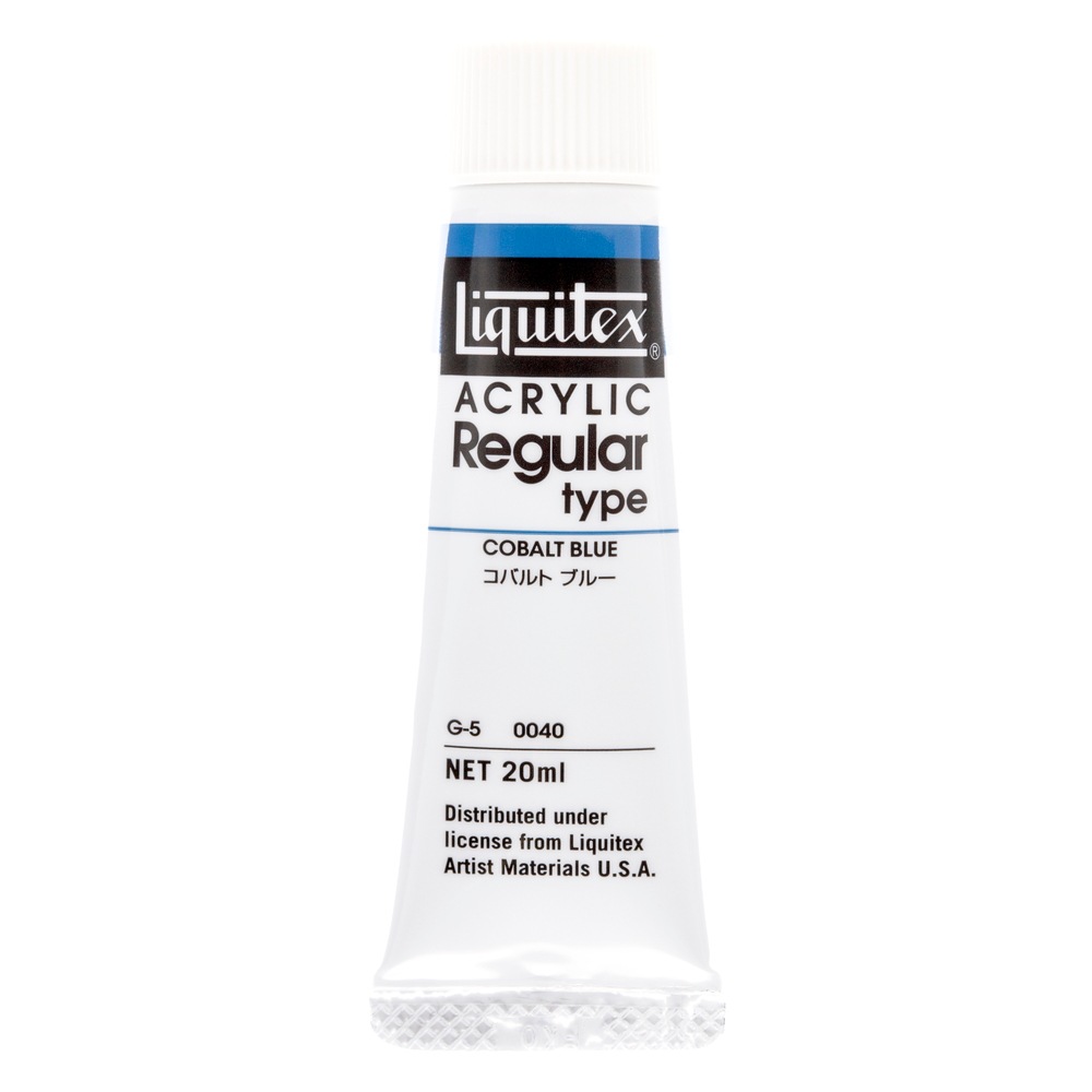 [3本セット] リキテックス レギュラー 6号(20ml) 040 コバルトブルー アクリル絵具 Liquitex (15101040)