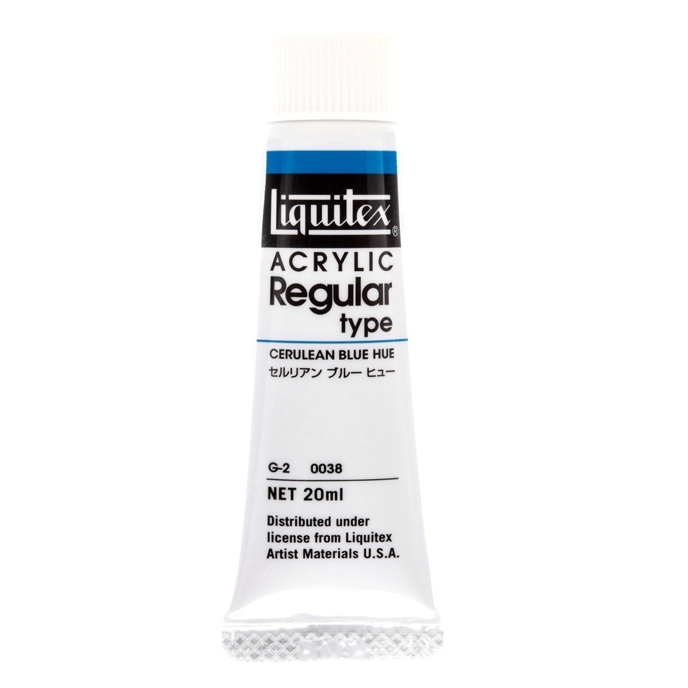 [3本セット] リキテックス レギュラー 6号(20ml) 038 セルリアンブルーヒュー アクリル絵具 Liquitex (15101038)