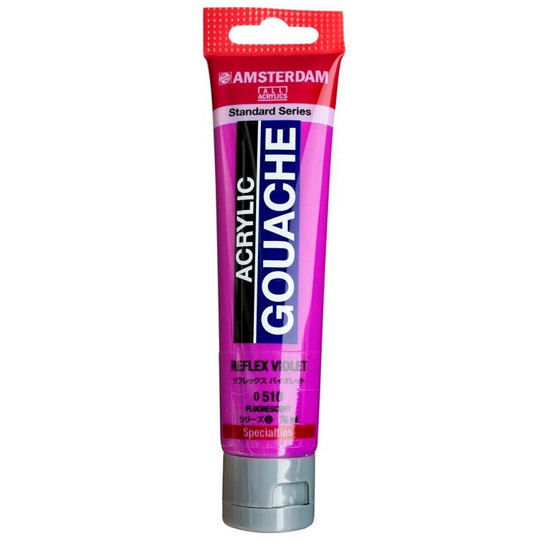 アムステルダム アクリリックガッシュ 70ml #510 リフレックス バイオレット