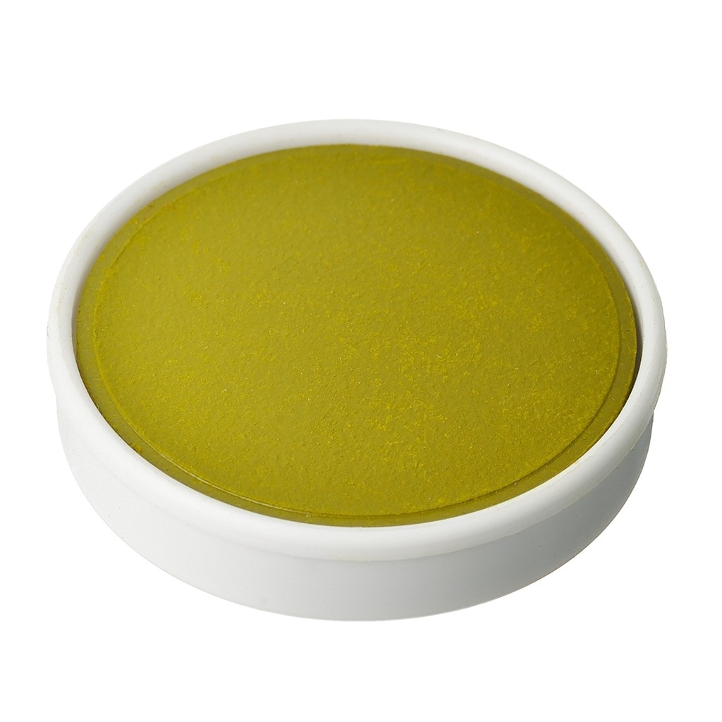 [3個セット] ホルベイン ケーキカラー (不透明) C214 グリニッシュイエロー 固形水彩絵具