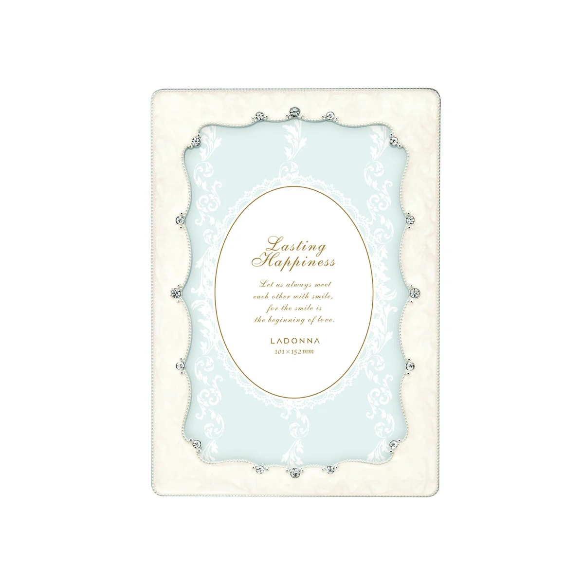 ラドンナ フォトフレーム(ブライダル) BJ12-P-WH ポストカード判