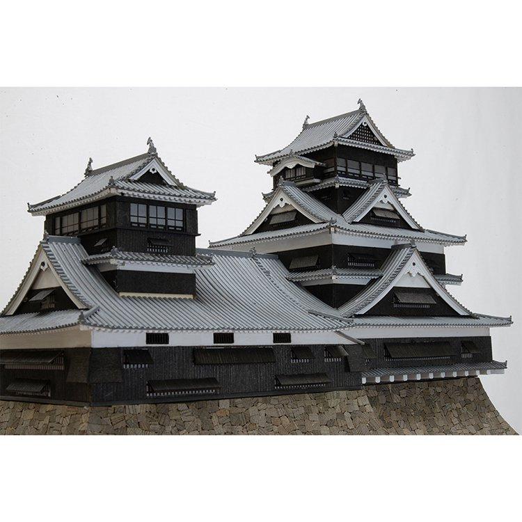 ウッディジョー 木製建築模型 1/150 熊本城 | アークオアシス