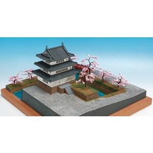 ウッディジョー木製建築模型1/150弘前城レーザーカット加工 | アーク