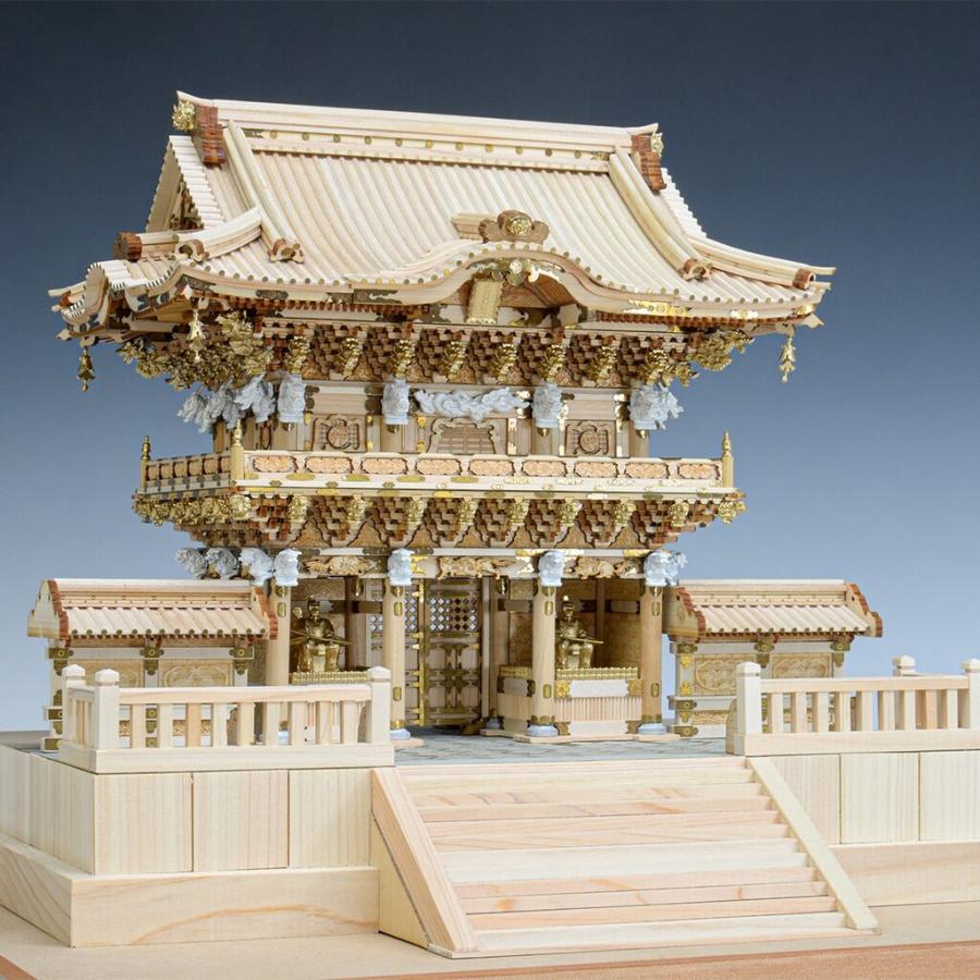 ウッディジョー木製建築模型1/50日光東照宮陽明門