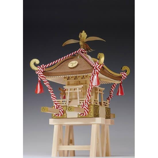 ウッディジョー木製建築模型1/10ミニみこし