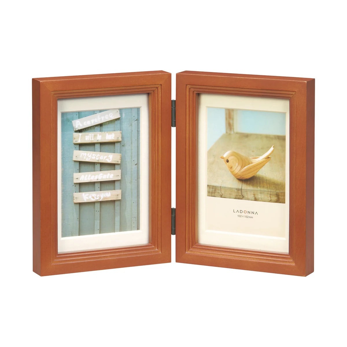 ラドンナ フォトフレーム(リビング) DF43-PD-BR ポストカード判×2