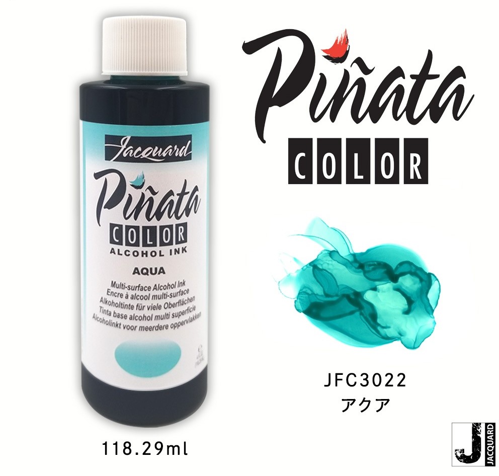 ピニャータ #022 アクア 4oz F-JFC3022 ジャカード