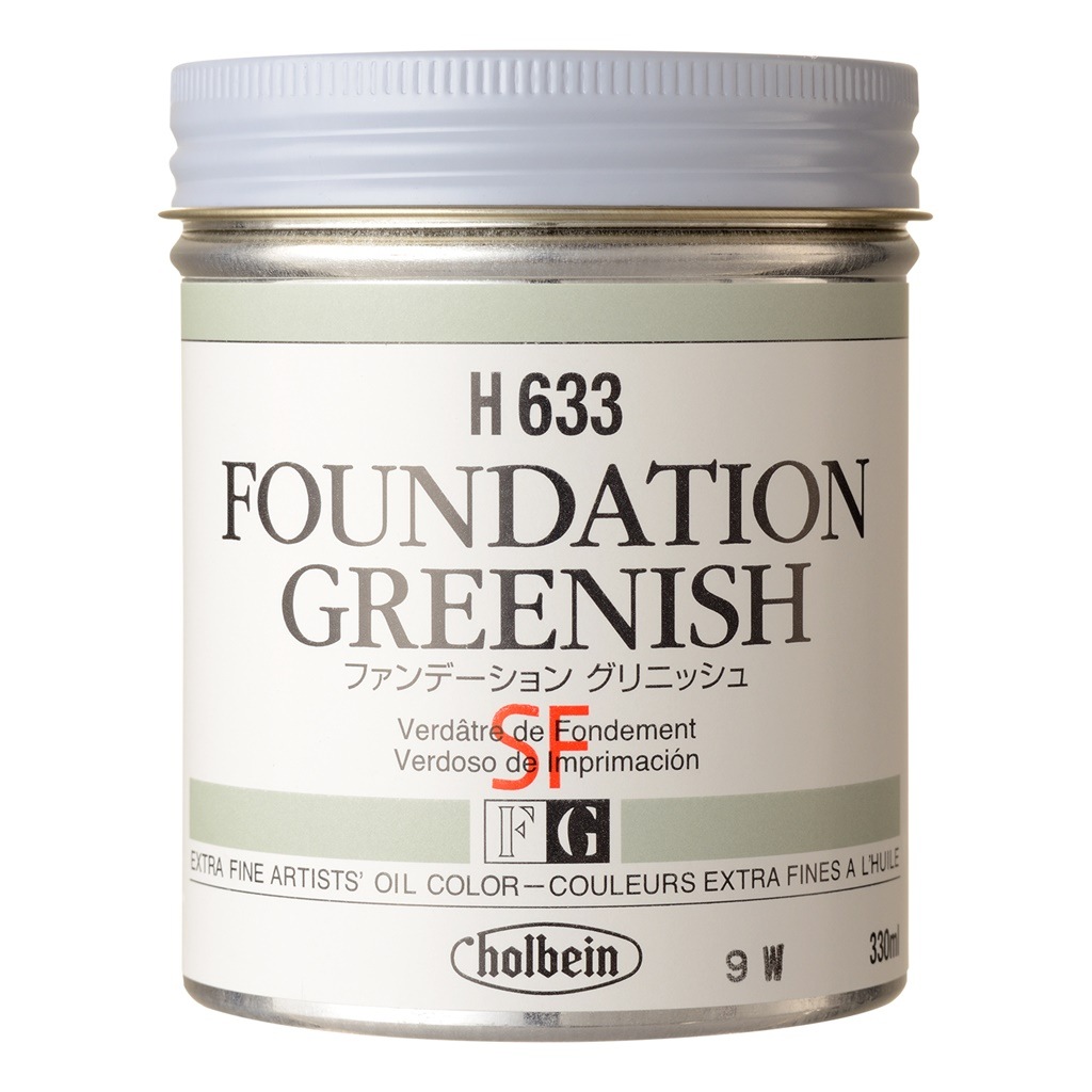 ホルベイン 油絵具  330ml H633 ファンデーション グリニッシュ