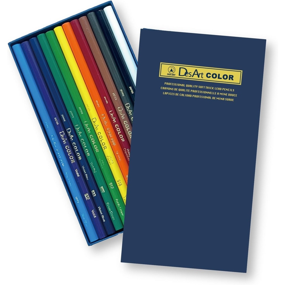 デザートカラー 色鉛筆 DA-12  12色セット