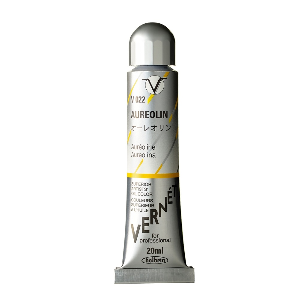 ホルベイン ヴェルネ 20ml V022 オーレオリン (011022) 高品位油絵具