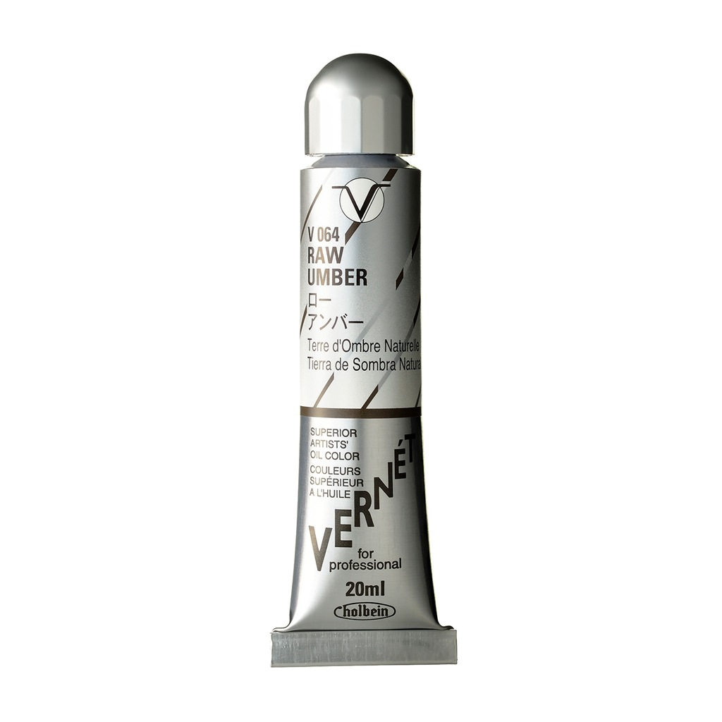 ホルベイン ヴェルネ 20ml V064 ロー アンバー (011064) 高品位油絵具