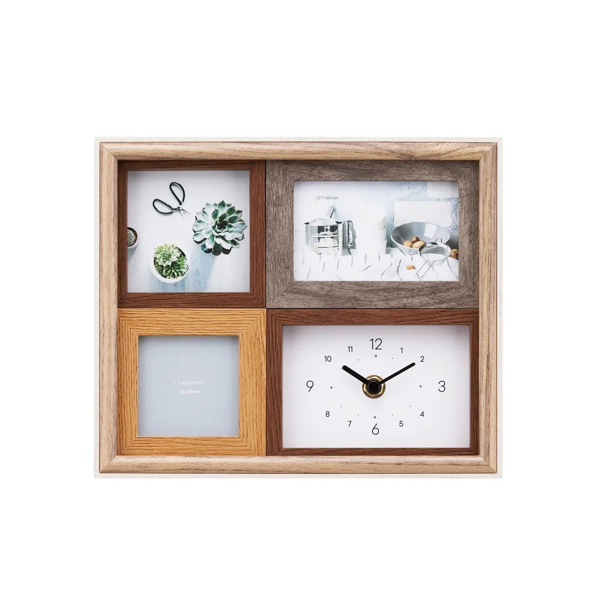 ラドンナ フォトフレーム(リビング) DF96-40-IV L判、SQ×2