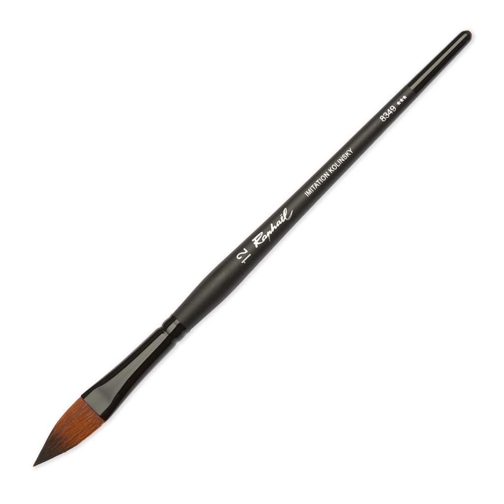 ラファエル ストラディバリウス 水彩筆 8349-12 キャッツタン 人工毛