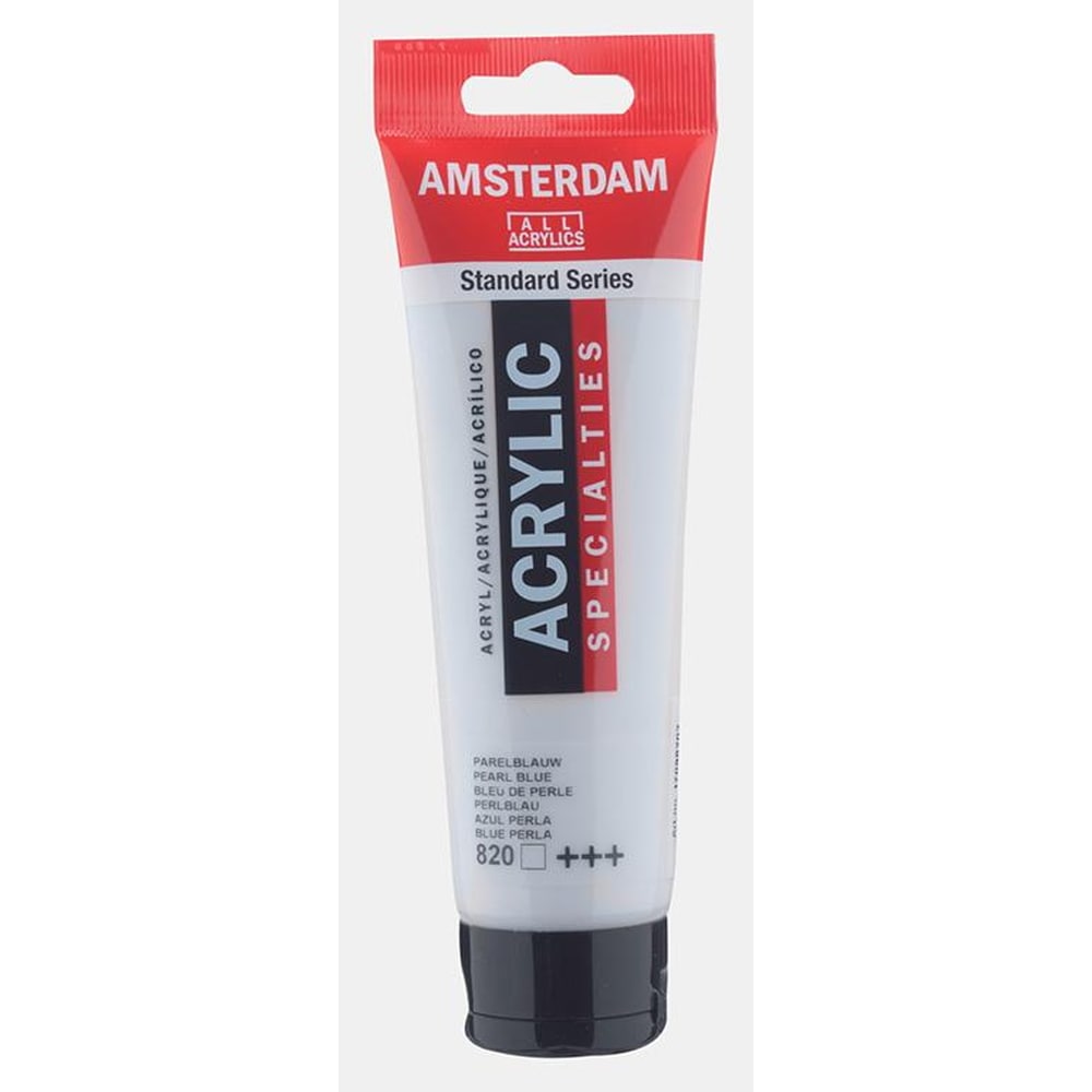 アムステルダム アクリリックカラー 120ml #820 パールブルー