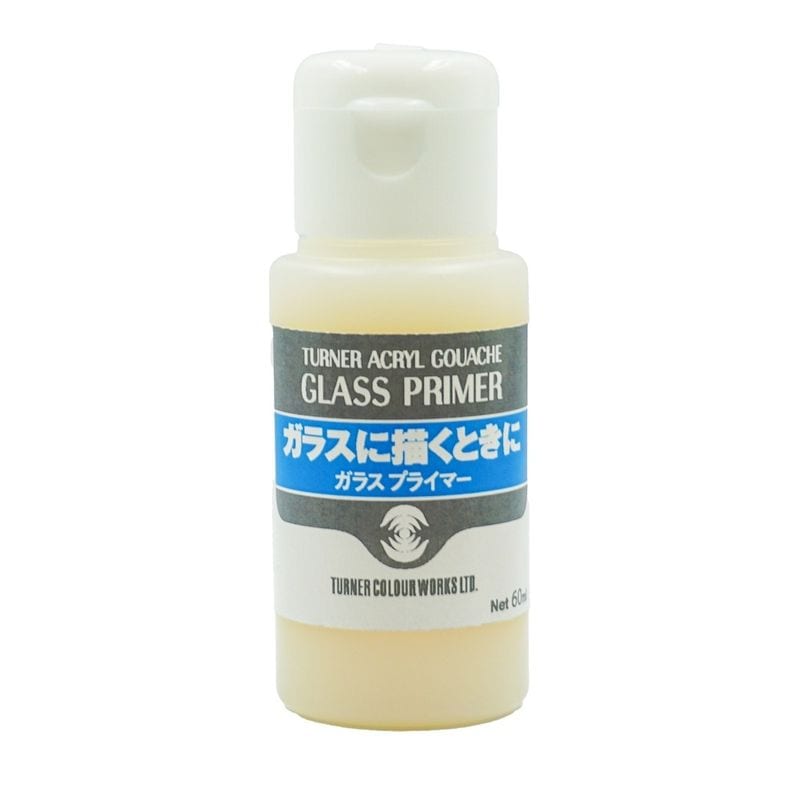 (3本セット) ターナー色彩 アクリルガッシュ ガラスプライマー  60ML  (AG060810)