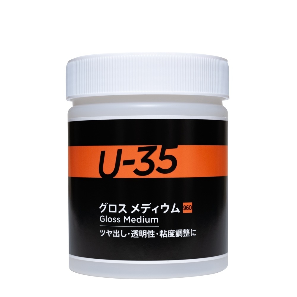 ターナー色彩 U-35 グロス メディウム 500ML  (UA500960)