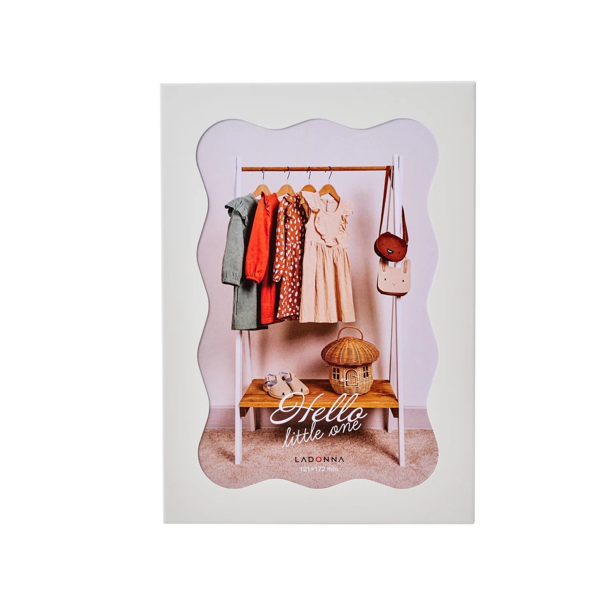 ラドンナ フォトフレーム(ベビー) LB46-P-WH ポストカード判