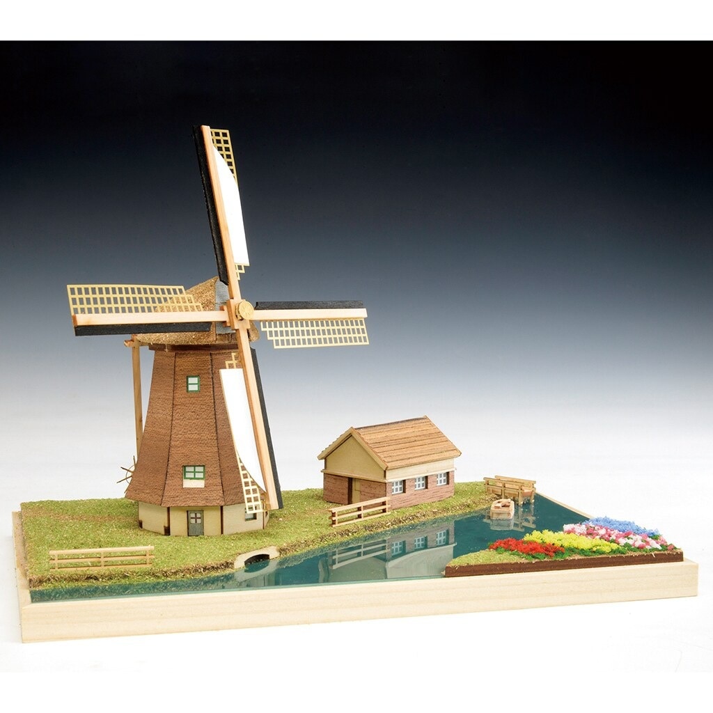 ウッディジョー 建築 ヨーロッパの街並み オランダ キンデルダイク