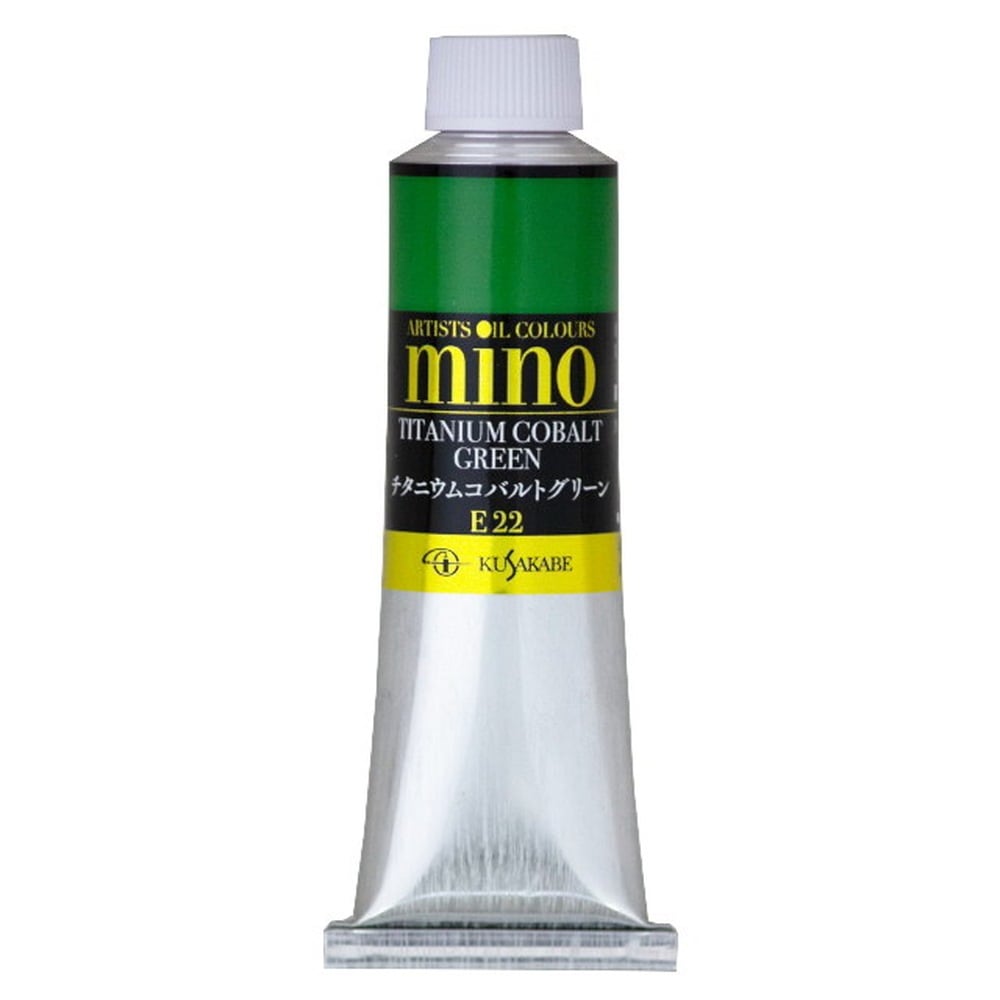 クサカベ ミノー油絵具 22 チタニウムコバルトグリーン 40ml 9号