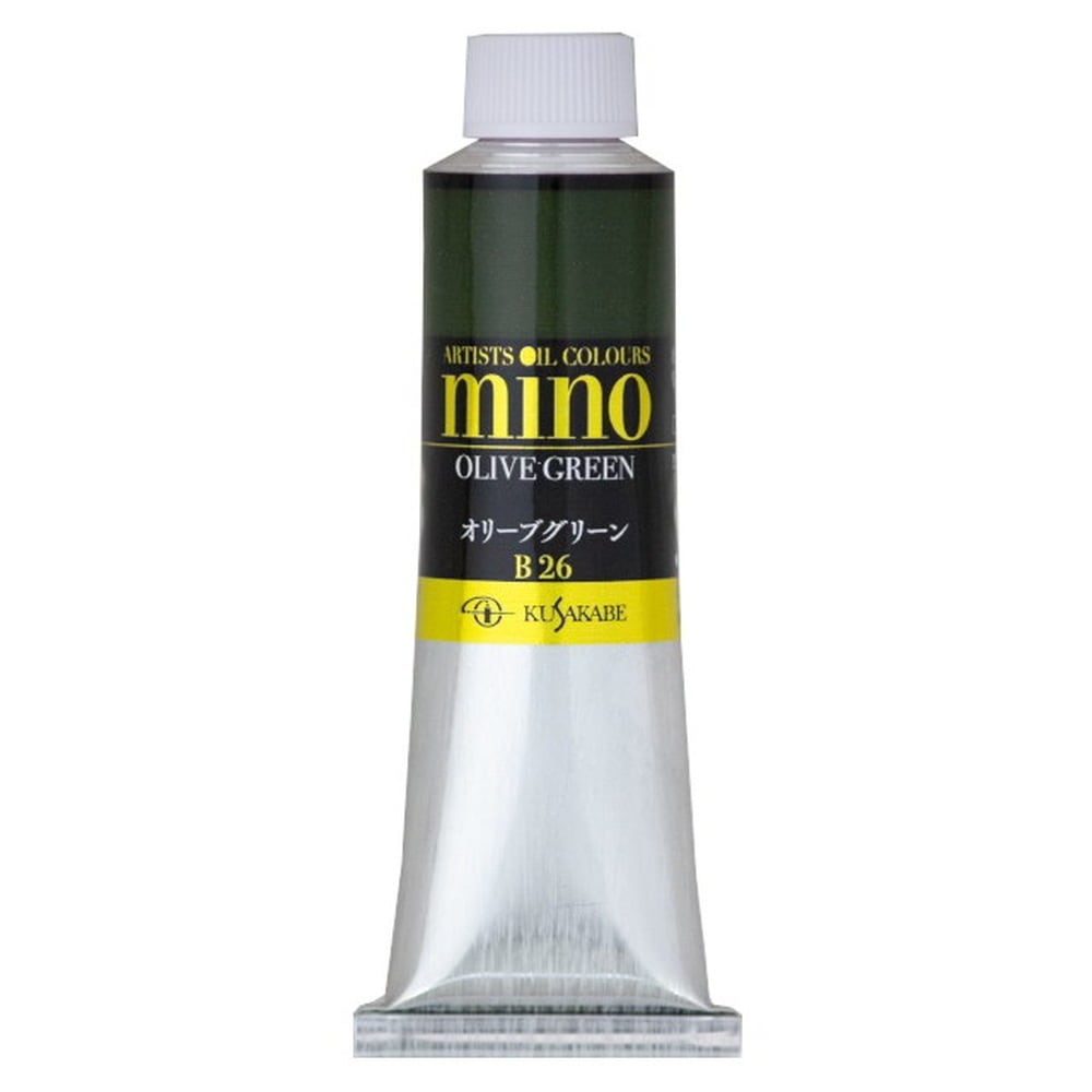 クサカベ ミノー油絵具 26 オリーブグリーン 40ml 9号