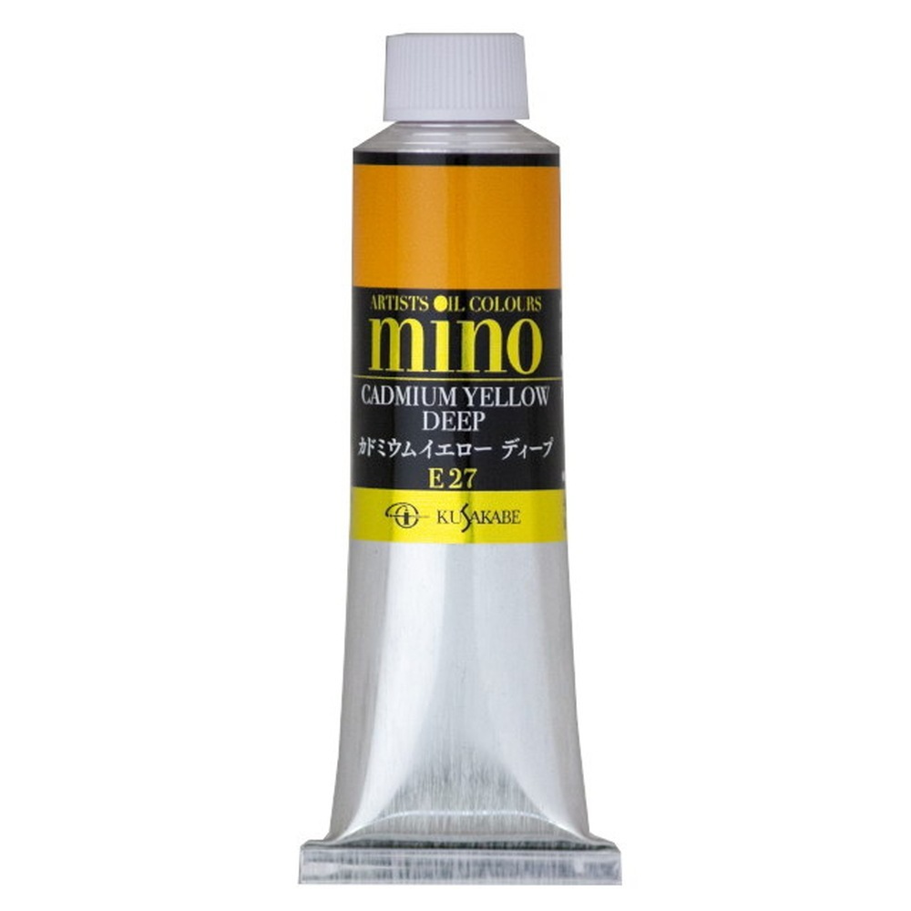 クサカベ ミノー油絵具 27 カドミウムイエローディープ 40ml 9号