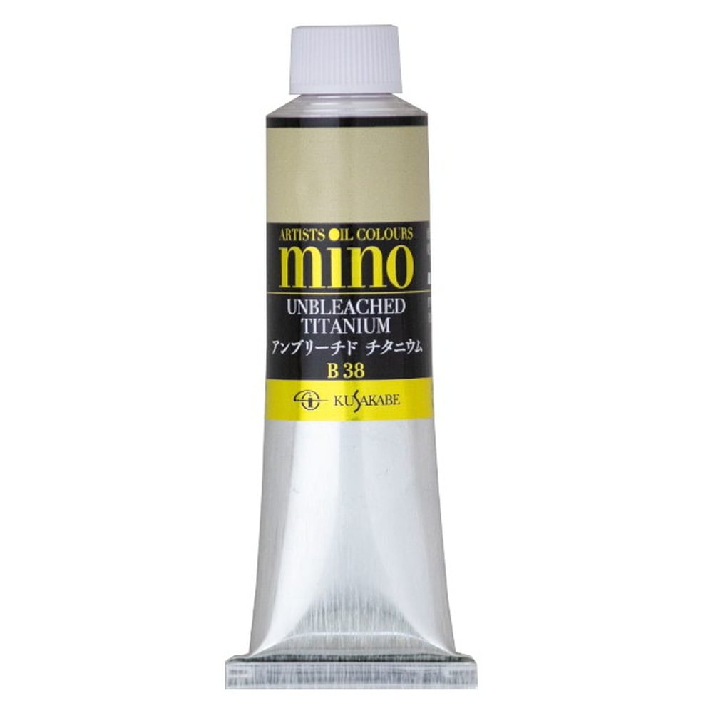 クサカベ ミノー油絵具 38 アンブリーチドチタニウム 40ml 9号