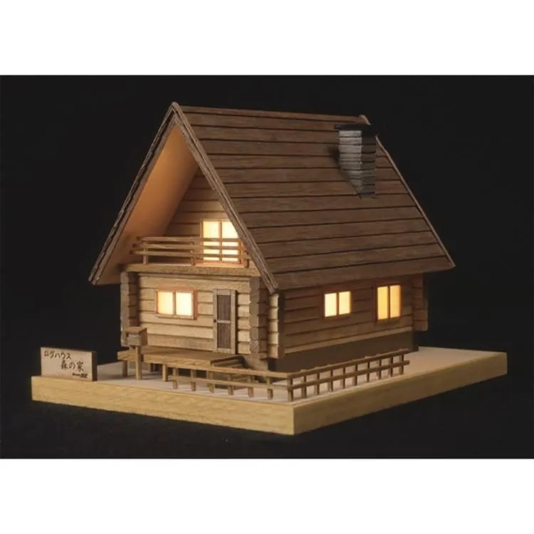 ウッディジョー 建築 あかり No.2 ログハウス 森の家