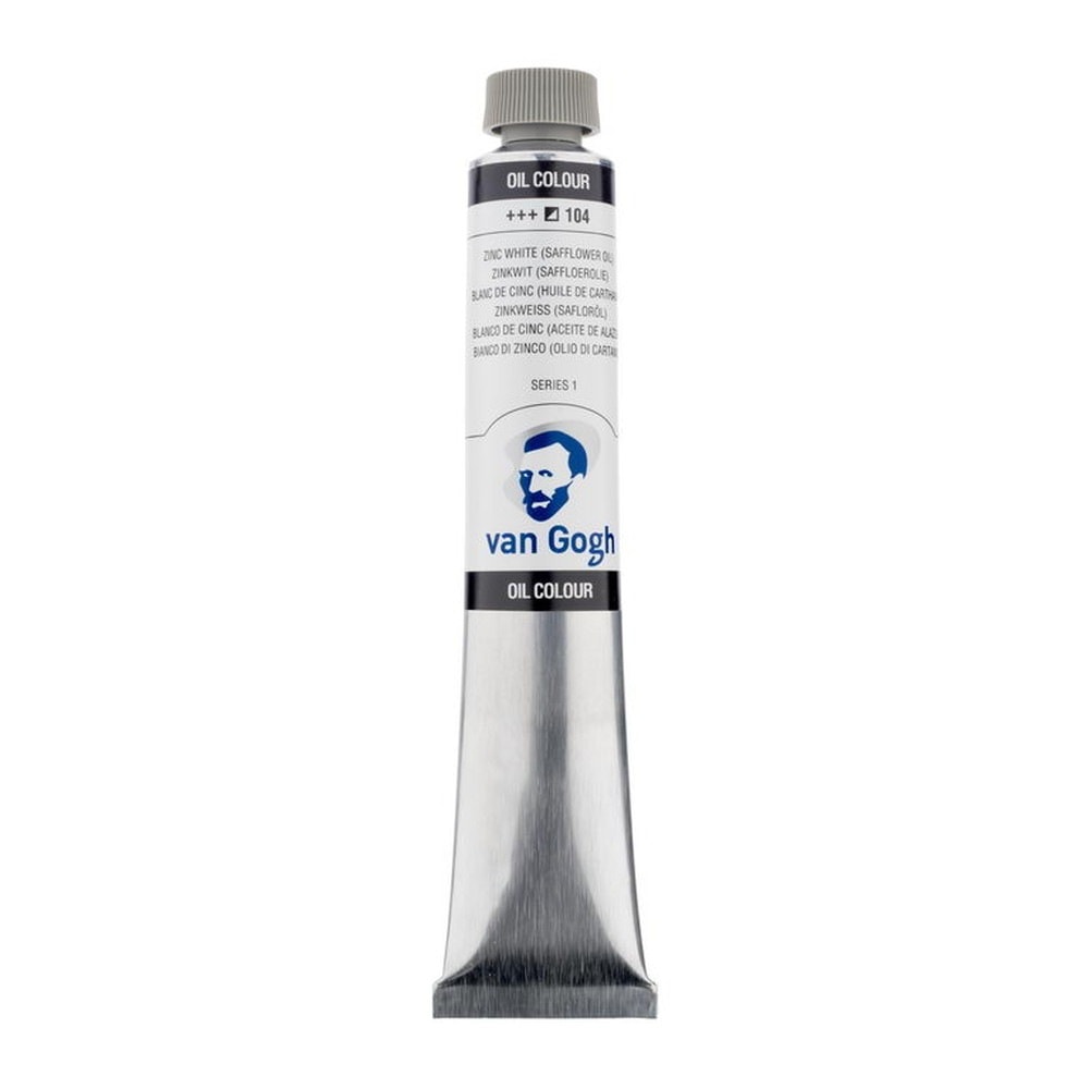 (3本セット) ヴァンゴッホ 油絵具 10号 60ml #104 ジンクホワイト