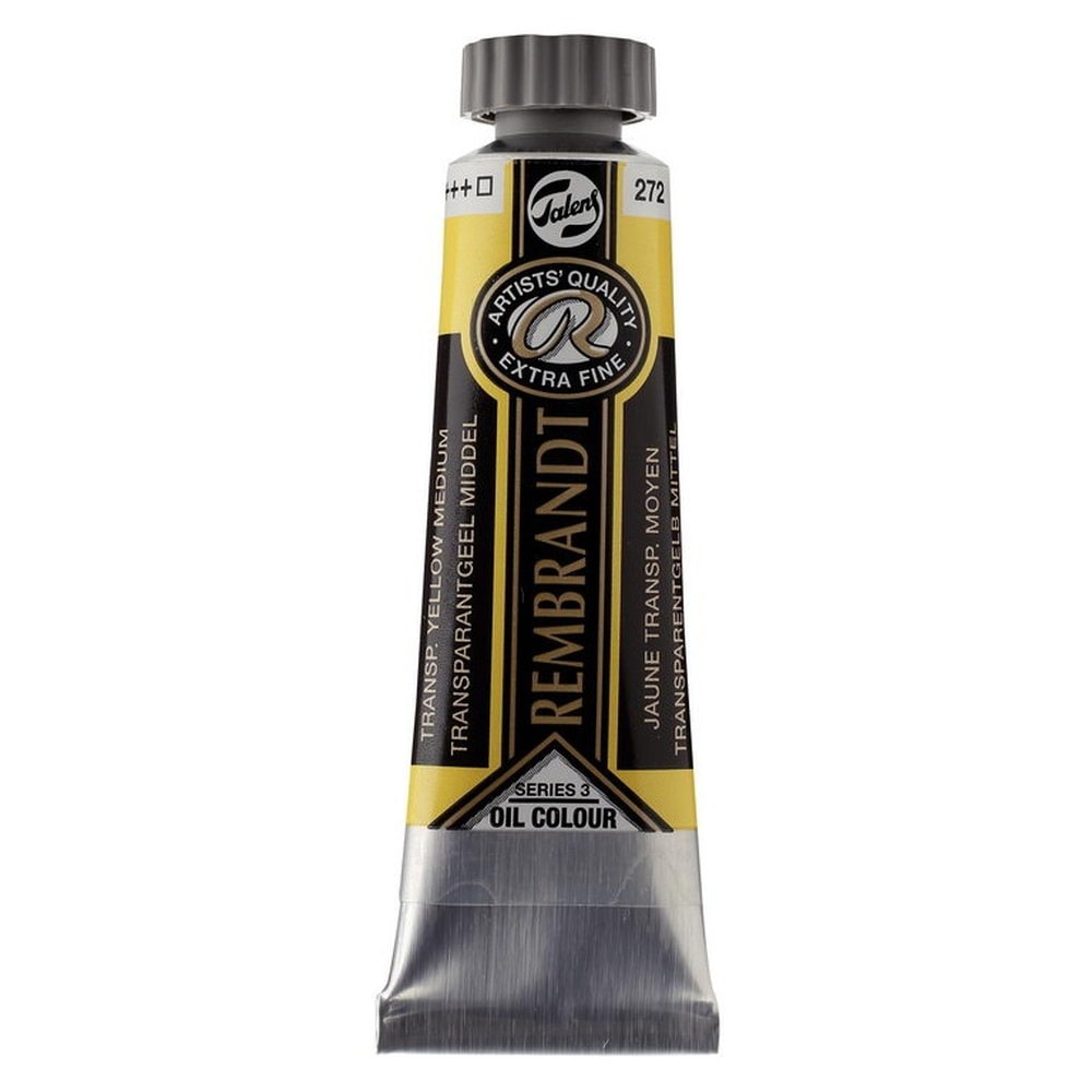 (3本セット) レンブラント 油絵具 5号 15ml #272 トランスペアレントイエローミディアム